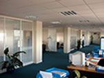 600 series office partitioning